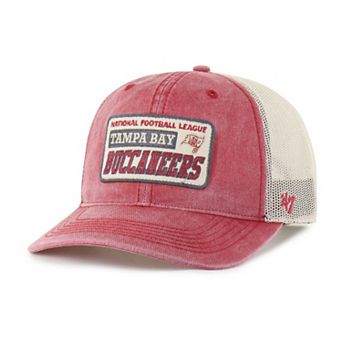 Men's '47 Red Tampa Bay Buccaneers Canteen Relaxed Trucker Adjustable Hat