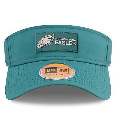 Men's New Era Midnight Green Philadelphia Eagles 2025 Sideline Visor