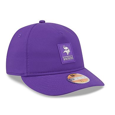 Men's New Era Purple Minnesota Vikings 2025 Sideline Retro Crown 59FIFTY Fitted Hat