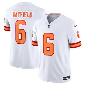 Men's Nike Baker Mayfield White '76 Tampa Bay Buccaneers Vapor F.U.S.E. Player Limited Jersey
