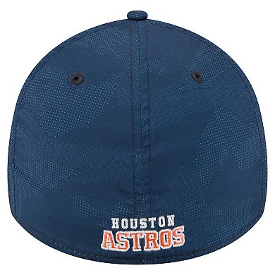 Men's New Era Navy Houston Astros Tonal Camo 39THIRTY Flex Hat