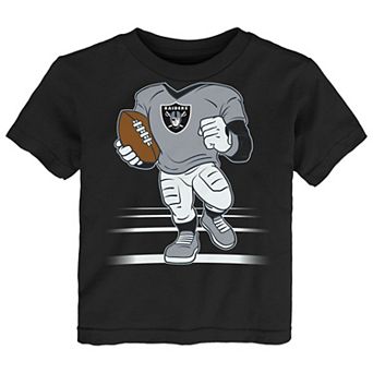 Toddler Outerstuff Black Las Vegas Raiders Game Fit T-Shirt