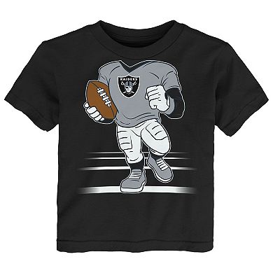 Toddler Outerstuff Black Las Vegas Raiders Game Fit T-Shirt