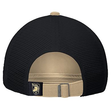 Men's Nike Gold Army Black Knights On-Field Club Adjustable Trucker Hat