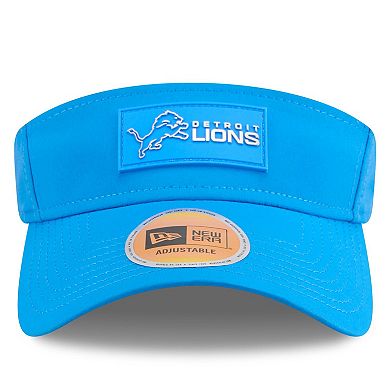 Men's New Era Blue Detroit Lions 2025 Sideline Visor