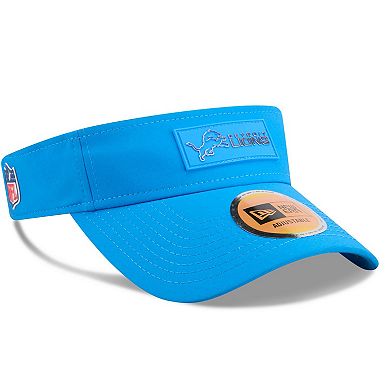 Men's New Era Blue Detroit Lions 2025 Sideline Visor