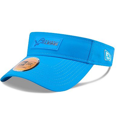 Men's New Era Blue Detroit Lions 2025 Sideline Visor