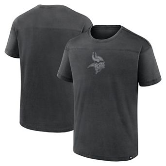 Men's Fanatics Black Minnesota Vikings Mini Tonal T-Shirt
