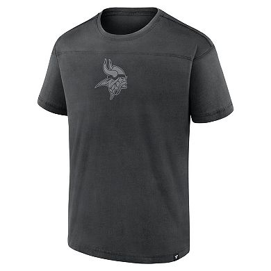 Men's Fanatics Black Minnesota Vikings Mini Tonal T-Shirt