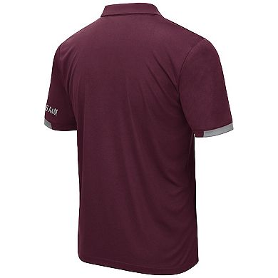 Men's Colosseum Maroon Texas A&M Aggies Santry Polo