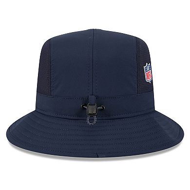 Men's New Era Navy Chicago Bears 2025 Sideline Bucket Hat
