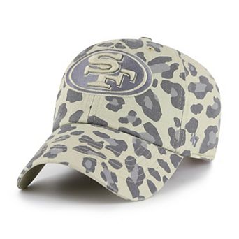 Women's '47 Gray San Francisco 49ers Bagheera Clean Up Adjustable Hat