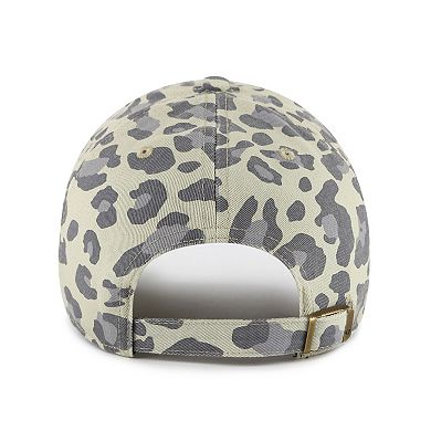 Women's '47 Gray San Francisco 49ers Bagheera Clean Up Adjustable Hat