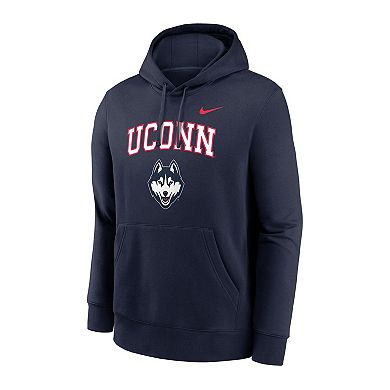 Men's Nike Navy UConn Huskies Club Pullover Hoodie