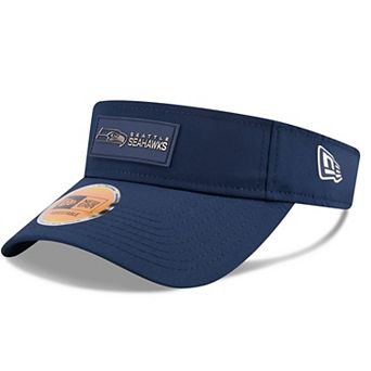 Men's New Era College Navy Seattle Seahawks 2025 Sideline Visor