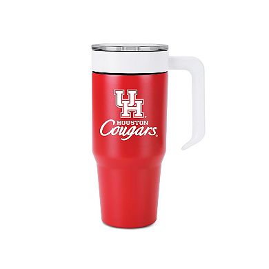 Houston Cougars 36oz. Logo Combo Stainless Steel Tumbler