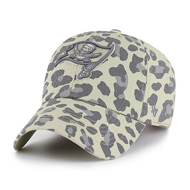 Women's '47 Gray Tampa Bay Buccaneers Bagheera Clean Up Adjustable Hat