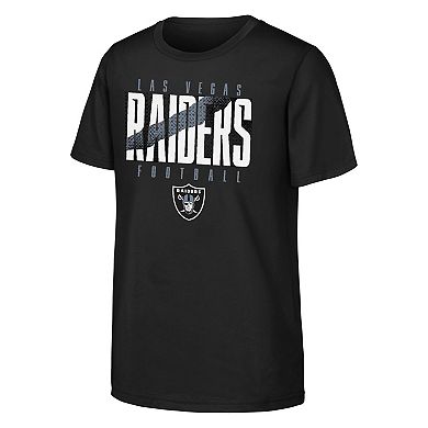 Youth Outerstuff Black Las Vegas Raiders Posterize T-Shirt