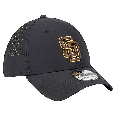 Men's New Era Black San Diego Padres Night 39THIRTY Flex Hat