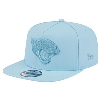Men's New Era Light Blue Jacksonville Jaguars Color Pack A-Frame 9FIFTY Snapback Hat