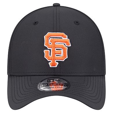 Men's New Era Black San Francisco Giants Night 39THIRTY Flex Hat