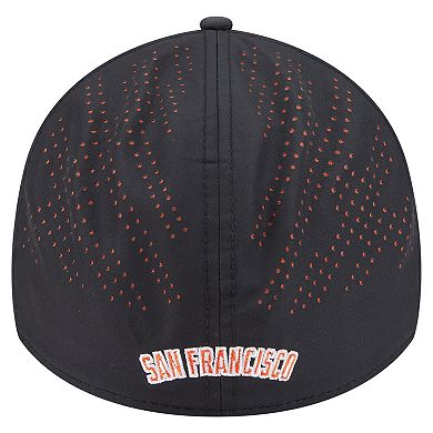 Men's New Era Black San Francisco Giants Night 39THIRTY Flex Hat