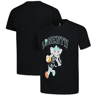 Youth Outerstuff Black New York Liberty Ellie Dribble T-Shirt