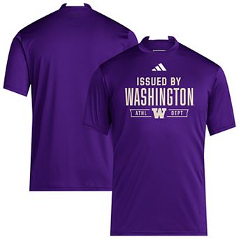 Men's adidas Purple Washington Huskies 2025 Training Performance Team T-Shirt
