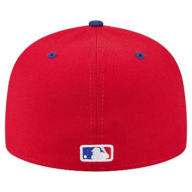 Men's New Era Bryce Harper Red Philadelphia Phillies 59FIFTY Fitted Hat