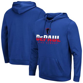 Men's Colosseum Royal DePaul Blue Demons Lantern Hoodie