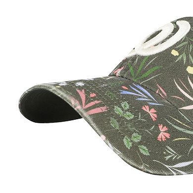 Women's '47 Olive Washington Nationals Moss Verbena Clean Up Adjustable Hat