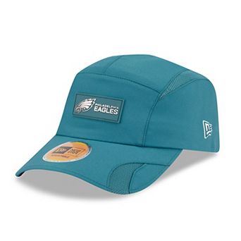 Men's New Era Midnight Green Philadelphia Eagles 2025 Sideline Runner Adjustable Hat