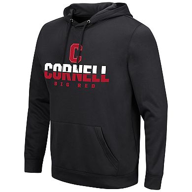 Men's Colosseum Black Cornell Big Red Lantern Hoodie