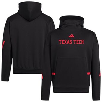 Men's adidas Black Texas Tech Red Raiders Z.N.E. Pullover Hoodie