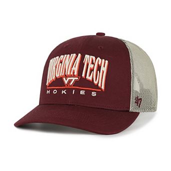 Men's '47 Maroon Virginia Tech Hokies Arid Adjustable Trucker Hat