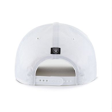 Men's '47 White Las Vegas Raiders Brrr Fairway Hitch Adjustable Hat