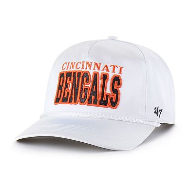 Women's '47 White Cincinnati Bengals Outspoken Hitch Adjustable Hat