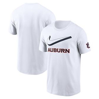 Men's Nike White Auburn Tigers Primetime 2-Hit Swoosh T-Shirt