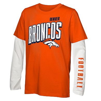 Preschool Outerstuff Denver Broncos The Mix Combo T-Shirt Set