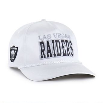 Women's '47 White Las Vegas Raiders Outspoken Hitch Adjustable Hat