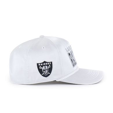 Women's '47 White Las Vegas Raiders Outspoken Hitch Adjustable Hat