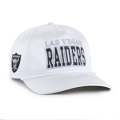 Women's '47 White Las Vegas Raiders Outspoken Hitch Adjustable Hat