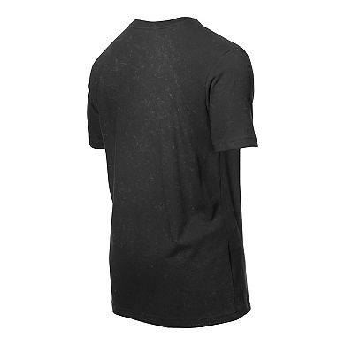 Men's New Era Black Detroit Lions Enzyme Washed Oversized T-Shirt