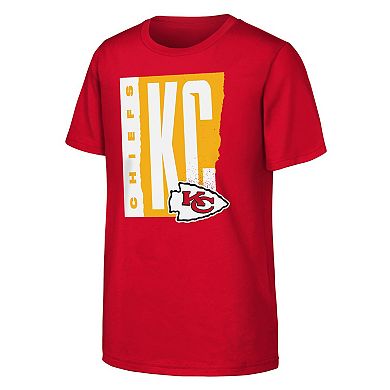 Youth Outerstuff Red Kansas City Chiefs Tear It Up T-Shirt