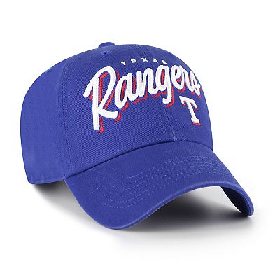 Women's '47 Royal Texas Rangers Ariana Clean Up Adjustable Hat