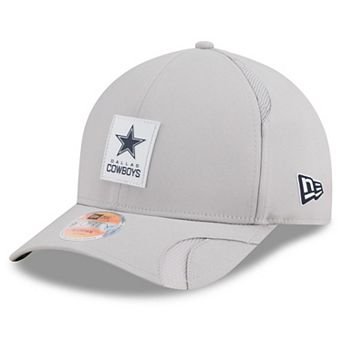 Men's New Era Gray Dallas Cowboys 2025 Sideline M-Crown 9FORTY Adjustable Hat