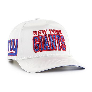 Women's '47 White New York Giants Outspoken Hitch Adjustable Hat