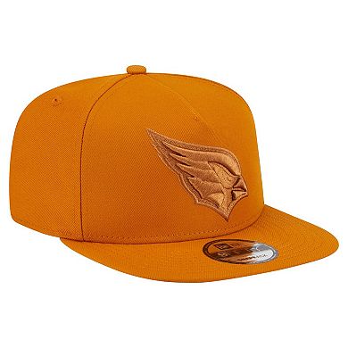 Men's New Era Brown Arizona Cardinals Color Pack A-Frame 9FIFTY Snapback Hat
