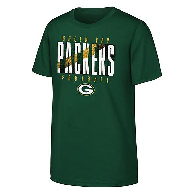 Youth Outerstuff Green Green Bay Packers Posterize T-Shirt