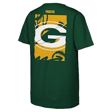 Youth Outerstuff Green Green Bay Packers Posterize T-Shirt